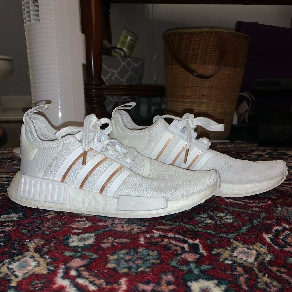 White Adidas Running Shoe Womens